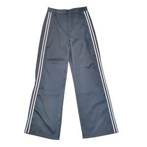 7 for All Mankind Satin Wide Leg Track Pants